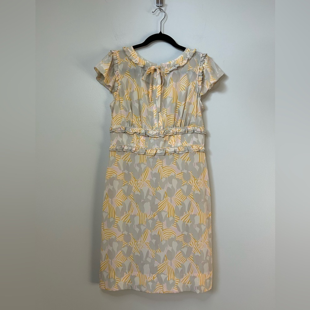 Tory Burch Bernice 100% Silk Midi Dress Size 6